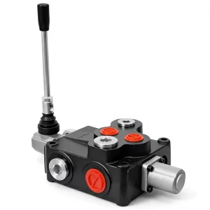 Engineering Machinery Hydraulic Valve P120 L Large Flow Manual Control Fixed Reset Three Four Way Multi Way Valve