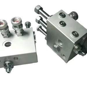 Excavator Hydraulic Parts Reducing Relief Valve Block