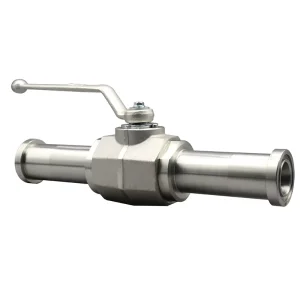 Extended Body BKH SAE FS 210 Flanged High Pressure Hydraulic Ball Valve SS304