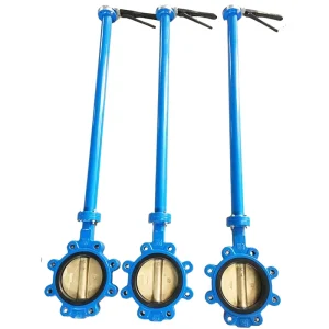 Extension Stem Shaft Lug Butterfly Valves 150lbs 3inch Manufacture