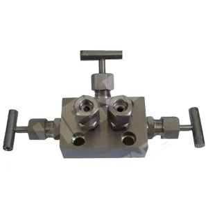 F-NPT, NPT-F, Female BSP, Female BPST Ends 3-Way Instrument Manifold