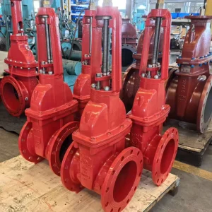 F0111 300 Fire Protection OS Y Gate Valve UL Listed FM Approved 300 PSI Outside Screw and Yoke Rising Stem Gate Valve