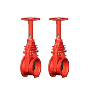 F0113 300 CS 300PSI Grooved OS&Y Fire Gate Valve UL Listed FM Approved Corrosion Resistant Rising Stem Valve