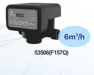 F157Q Automatic Control Valve 6000L Capacity for Water Treatment