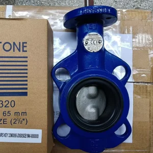 F320 T116 Resilient Seated Butterfly Valve Wafer Type PN16 EPDM NBR Seat for HVAC Water Treatment Food Industry