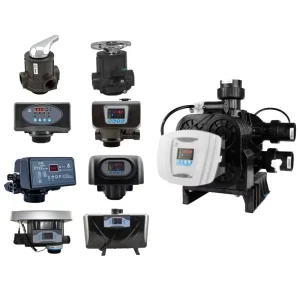 F65B1/F65B3 63502 63602 2T/H Home Use Automatic Water Softener Valve PLC 1.05″OD Riser Pipe Multiport Ceramic Sealing