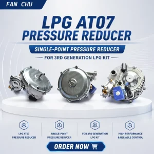 FC AT07 3rd Gen LPG Carburetor Regulator Single Point Reducer for EFI GLP Autogas Conversion Kits