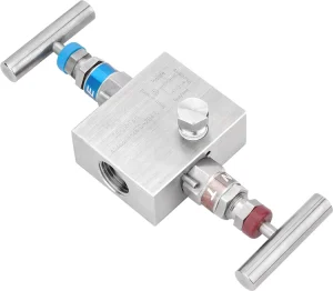 FD LOK High Pressure 2 Way Stainless Steel 316 Needle Manual Instrument Manifold Valves 6000 Psi 1 4″ 1 2″ Port Oil Gas Water