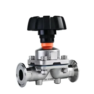 FDA Approved Manual Plastic Diaphragm Valve with EPDM PTFE Clamp Used in Pharmaceutical & Biological Areas for Water Media