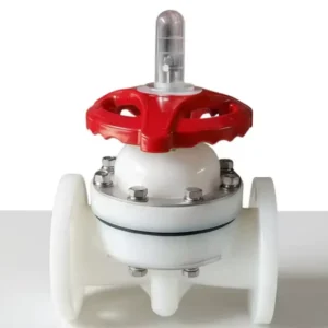 FRPP PPH UPVC CPVC PVDF Corrosion-Resistant Plastic Pneumatic Manual Diaphragm Valve DN15-DN300 for Water, Oil and Gas