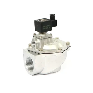 Factory 1 1 2inch DN20 DN25 DN32 DN40 DN50 220VAC 24V Double Diaphragm Thread Right Angle Dust Collector Solenoid Pulse Valve