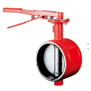 Factory 304 316 Stainless Steel Grooved Butterfly Valves for Fire Protection Industrial Chemicals