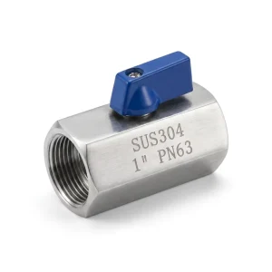 Factory 304/316 Stainless Steel Manual Mini Ball Valves OEM DN15 PN63 Medium Pressure for Water Oil Gas Pipeline