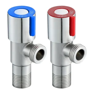 Factory 304 Stainless Steel Angle Valve Triangle Stop Valve Anti rust Bathroom Toilet Plumbing Hardware Accessories
