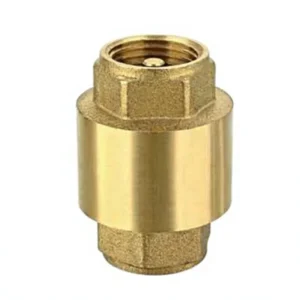 Factory Check Valve 1 2 Inch 3 4 Inch No Return Valve Thread Connect Brass Check Valve