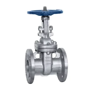 Factory Custom Manual Gas Industrial Application SUS304 JIS Standard Flange Connection Gate Valve DN50