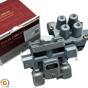 Factory Customization OE-Quality Four Circuit Protection Valve for Sinotruk & HOWO Truck Brake Part NO.WG9000360523 & 9347144030