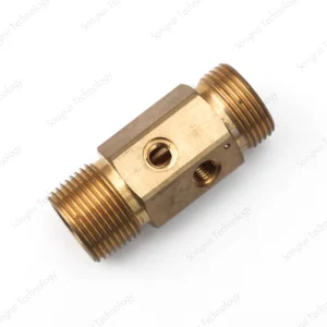 Factory Customized Valve Support Parts Components Custom Size Material Valve Body Milling Turning Precision Brass Parts