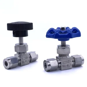 Factory Direct 1/4 Inch Stainless Steel High-Pressure Needle Valve and Ball Check Valve