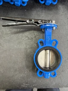 Factory Direct Handheld Clamp Butterfly Valve Manual DN50 DN600 for Gas Oil Water Normal Temperature 18 Month Warranty