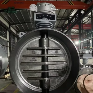 Factory Direct High Performance Stainless Steel Butterfly Valve CF8M Body Class 300 DN200 Double Offset