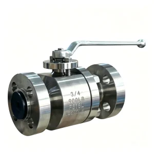 Factory Direct High Pressure Forged Steel A105 Ball Valve Dn50 Pn80 Manual OEM Flanged High Temperature Natural Gas Pipeline
