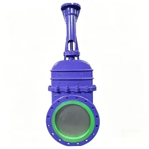 Factory Direct High Pressure WCB Flanged Knife Gate Valve DN100-DN1200 Manual Handwheel Operated High Temperature Slurry