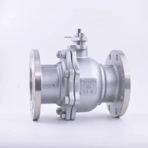 Factory Direct High Temperature Manual Power Stainless Steel 304 302 Ball Valve Flange OEM Customizable 2pcs Set