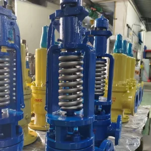 Factory Direct Low Emission Bellows Safety Valve 316L Class300 DN50 Full Lift Flanged RF PTFE