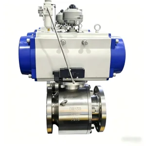 Factory Direct Manual F316 Stainless Steel Ball Valve DN150 PN25 Flanged End General Gas Application