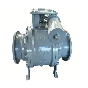 Factory Direct Manual Large Bore Trunnion Mounted High Pressure Flanged Ball Valve for Oil Industrial Pipeline OEM