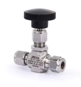 Factory Direct Manual Mini Needle Valves High Pressure 5000 PSI 316 Stainless Steel Type V1 Series