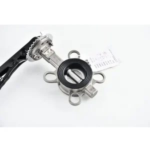 Factory Direct Manual Pneumatic Butterfly Valve with Stainless Steel Handle General Application