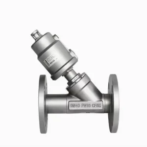 Factory Direct Plastic Pneumatic Angle Valve DN15 DN100 DIN ISO 3A SANTHAI ST V1088 Water Use Low Medium Temp ODM OEM