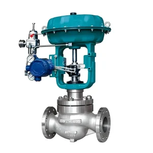 Factory Direct Pneumatic Diaphragm Single Air Control Steam Globe Valve with Positioner