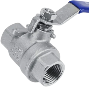 Factory Direct Price Manual Thickened Two Piece Stainless Steel Ball Valve