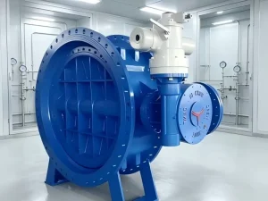 Factory Direct SS Pneumatic Butterfly Valve 304 316 CF8M Class150 DN200 8 Inch Wafer PTFE Seated Double Acting