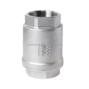 Factory Direct SS304 316 Vertical Check Valve Internal Thread for Water & Steam Systems MOQ 1pc