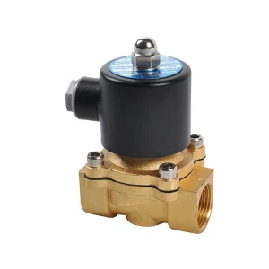 Factory Direct Sale Customizable OEM Brass Solenoid Valve 220VAC Pneumatic Power Normally Closed for Control Control Valves