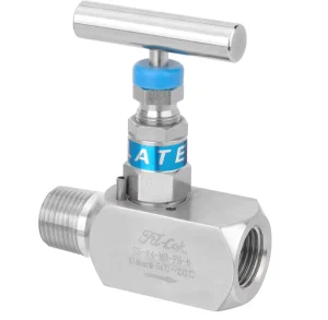 Factory Direct Sale Manual S316 6000psi Stainless Steel 316 Bar Stock Needle Valve Model V4 ISO9001:2008 CE