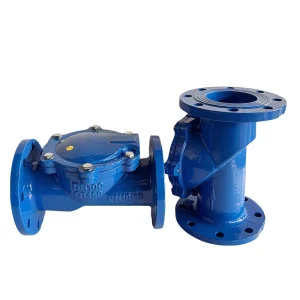 Factory Direct Sales Manual Control Flanged H44X Rubber Flap Check Valve