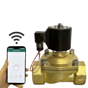 Factory Direct Sales Wi-Fi Smart Mobile Phone Remote Control Water Pipe Automatic Irrigation Normally Closed Water Valve