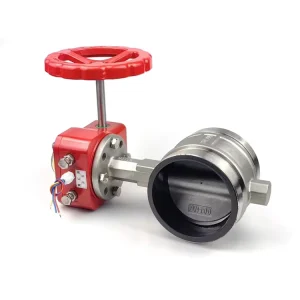 Factory Direct Stainless Steel 304/316L Sanitary Manual Butterfly Valve Flange Connection ISO EPDM Seat Water Butterfly Valve