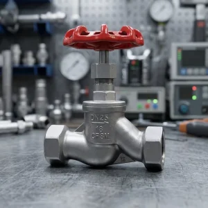 Factory Direct Stainless Steel Globe Valve Y Angle Oblique Class 800 DN25 CF3M Body