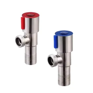 Factory Direct Stainless Steel Shattaf Quick Opening Water Stop Triangle Valve Diverter Angle Valve Bathroom Faucet Accessories