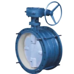 Factory Direct Worm Gear Flange Butterfly Valve Cast Iron Body Full EPDM Soft Seal