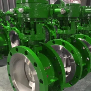 Factory Direct Zero Offet Metal Seated Stainless Steel Butterfly Valve Class150 PN16 DN80 3Inch