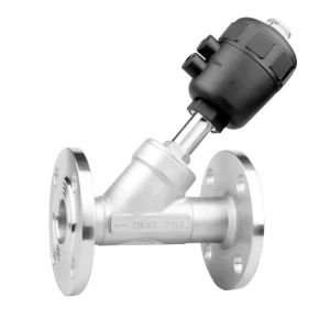 Factory Directly Plastic Head Y Globe Valve Steel Manual Flange Angle Seat Valve Low Temperature Corrosion Safety