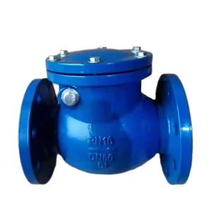 Factory Duction Lron Swing Check Valve H41W PN16 Different Sizes Api Compliant