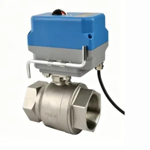 Factory Electric Stainless Steel DN50 Ball Valves for Control Water Flow On and Off Industrial Chemicals